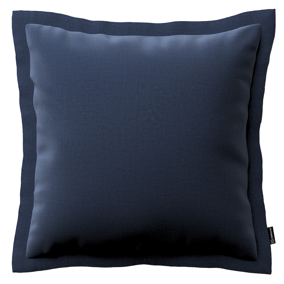 Poszewka Mona na poduszkę 45x45 granatowy welwet