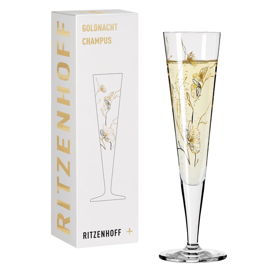 Kieliszek do szampana Golden Night, #7, Marvin Benzoni