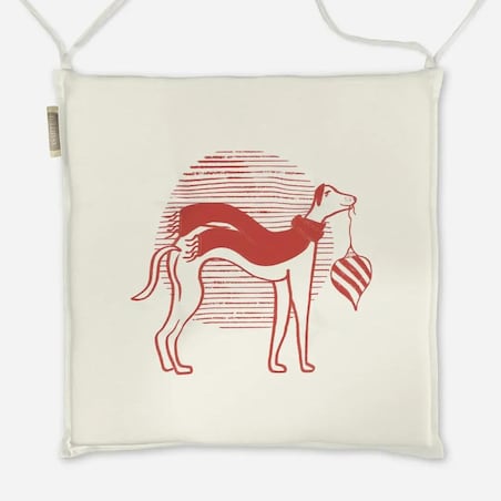 Poduszka świąteczna na krzesło - festive chic