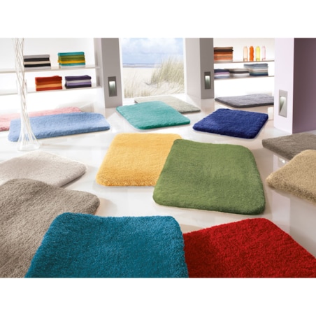 Kleine Wolke Relax Dywanik łazienkowy Mimose Żółty 100 cm rund