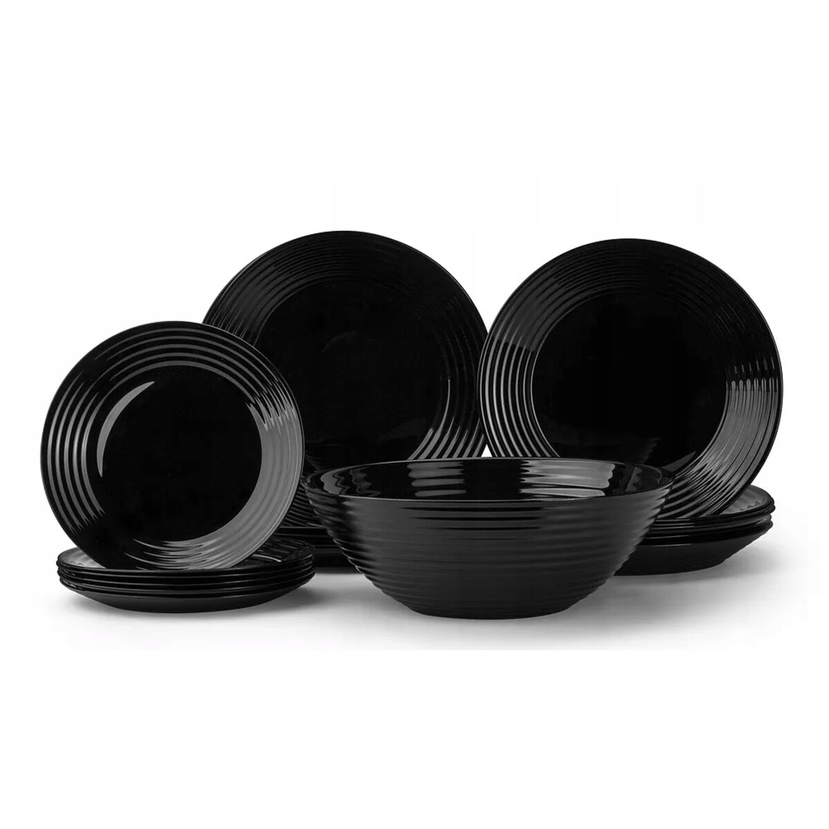 KOMPLET OBIADOWY + MISKA 19 ele HARENA LUMINARC