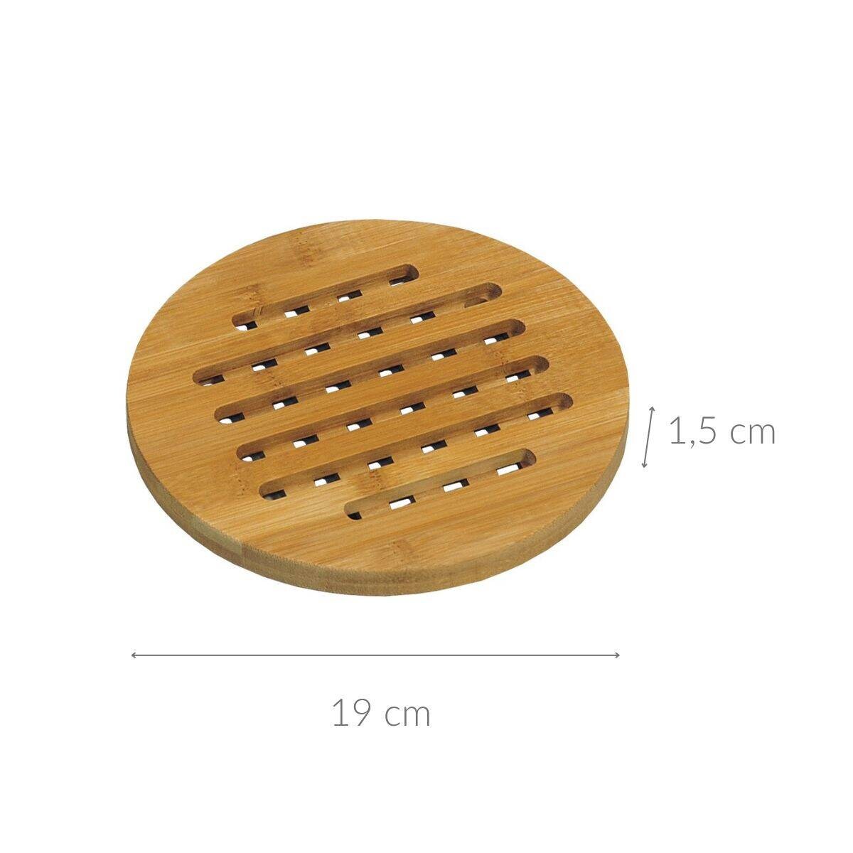 Podstawka pod gorące naczynia, 19 cm, bambus, KESPER