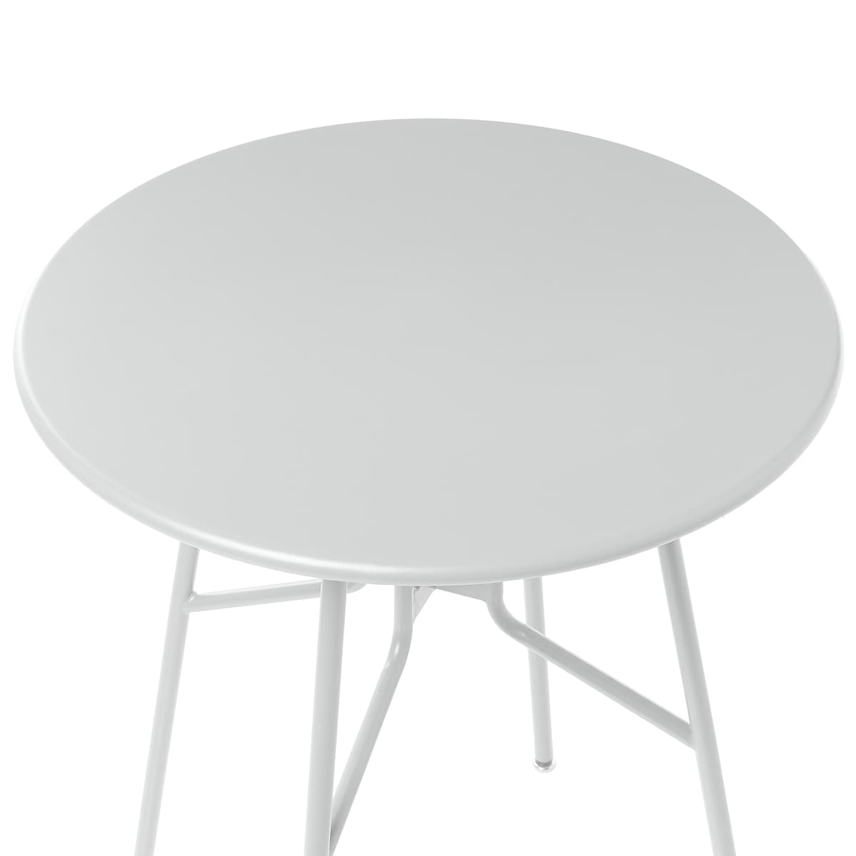 Stolik bistro TALTAL 64 cm 64 cm Metal Szary