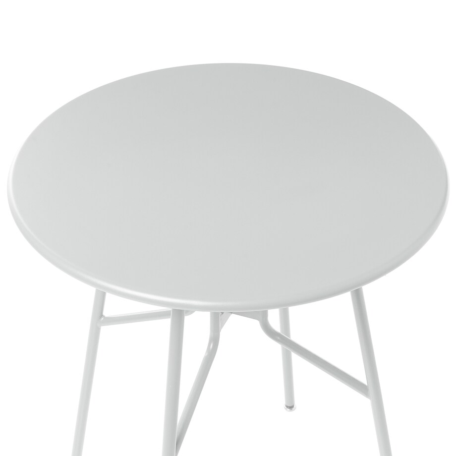 Stolik bistro TALTAL 64 cm 64 cm Metal Szary