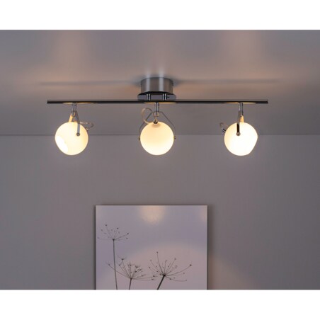 Lampa Sufitowa BRITOP Lighting 3xLED 3W Kompozycja Chromu i Bieli w Klasycznym Stylu, 1 szt.
