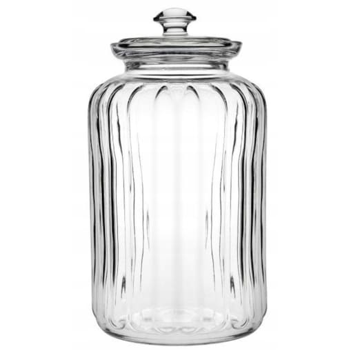 SŁOIK Z POKRYWKĄ 2,5 L na żywność słodkości PASABAHCE ładny prezent box