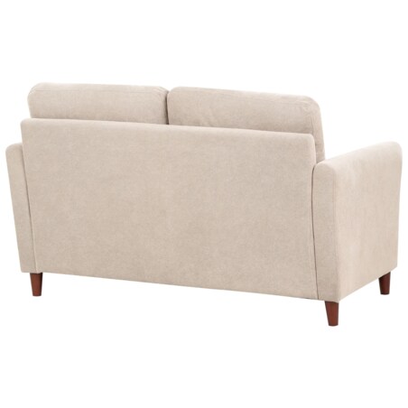 Sofa 2-osobowa z pojemnikiem beżowoszara MARE