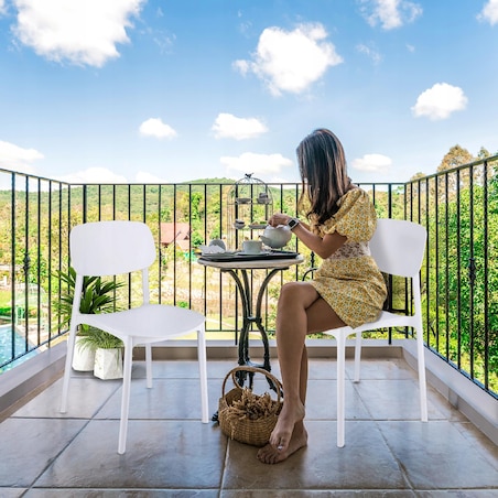 4 X Krzesło Do Jadalni Kuchni Stołu Zestaw Komplet Lara Białe