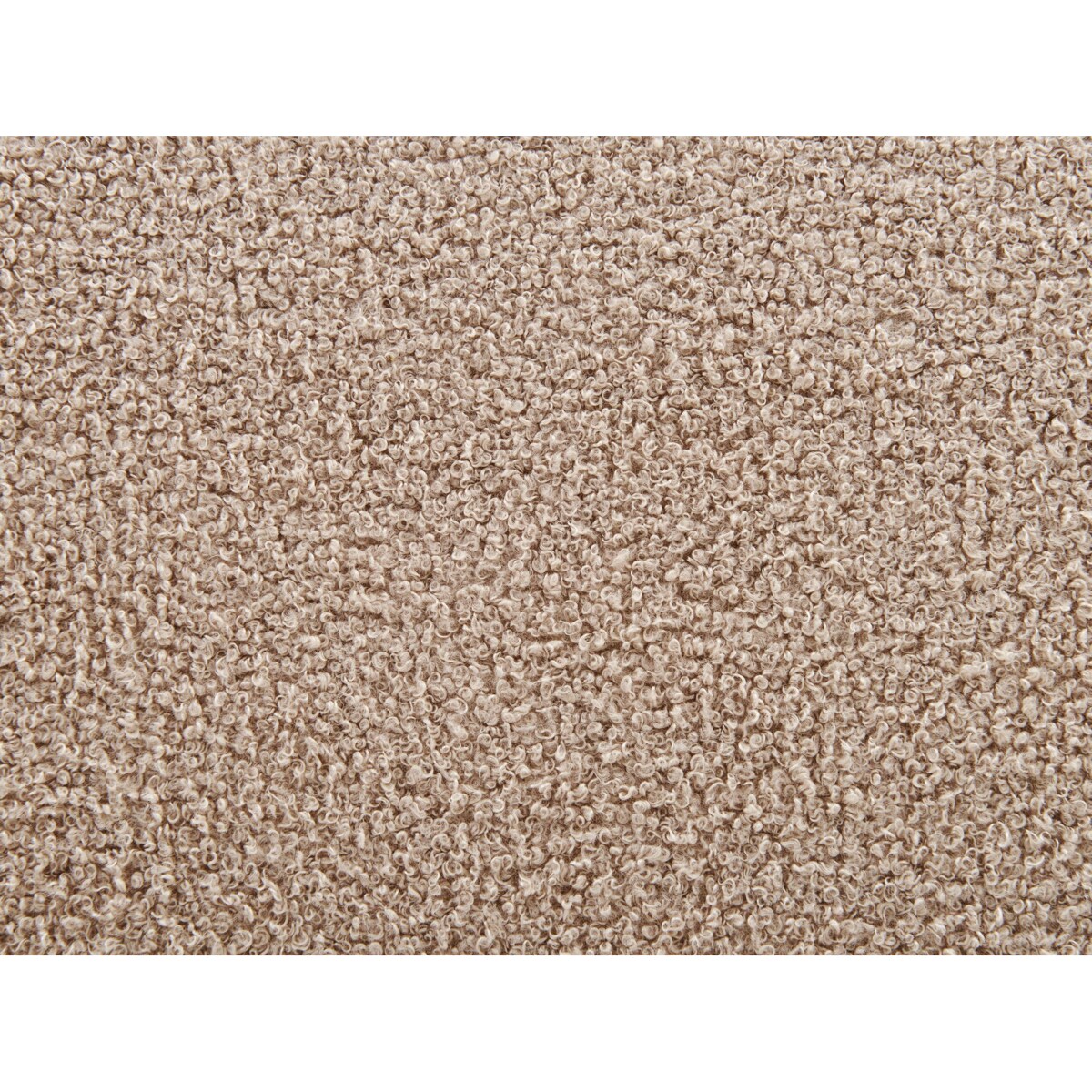 Łóżko Boucle LAVAUR 160 x 200 cm Beżowoszary