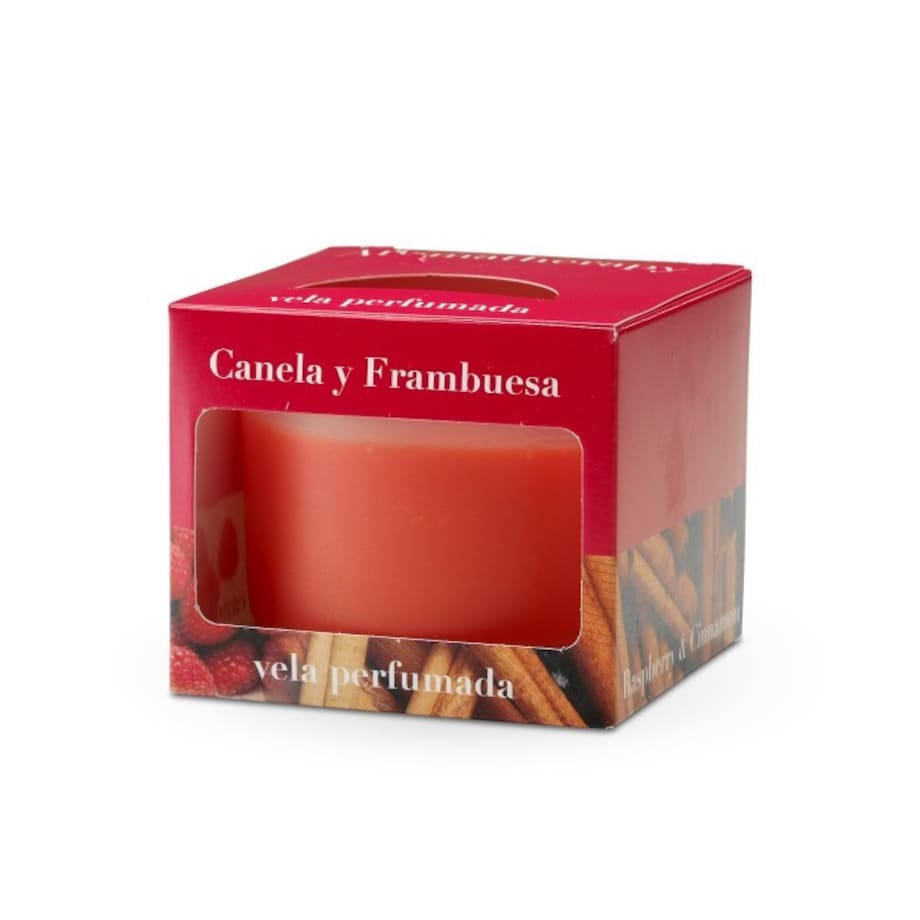 Świeca zapachowa Cinnamon & Raspberry Cordoba, 9 x 7.5 cm, Cereria Molla