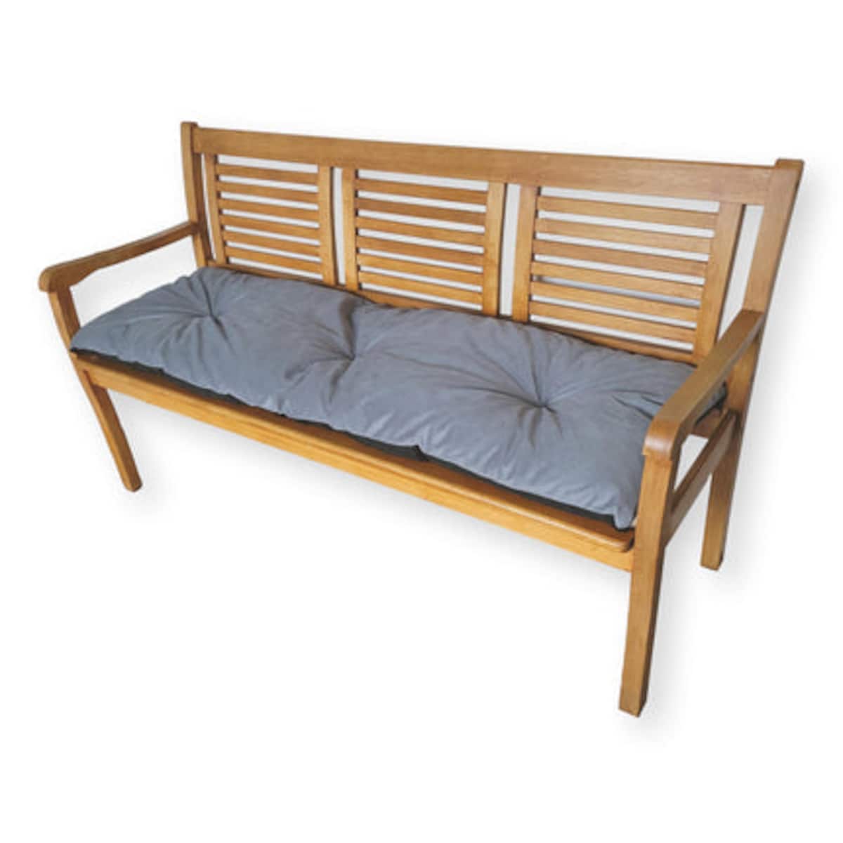 Poduszki na meble ogrodowe bez oparcia, 100x60 cm, Grafit