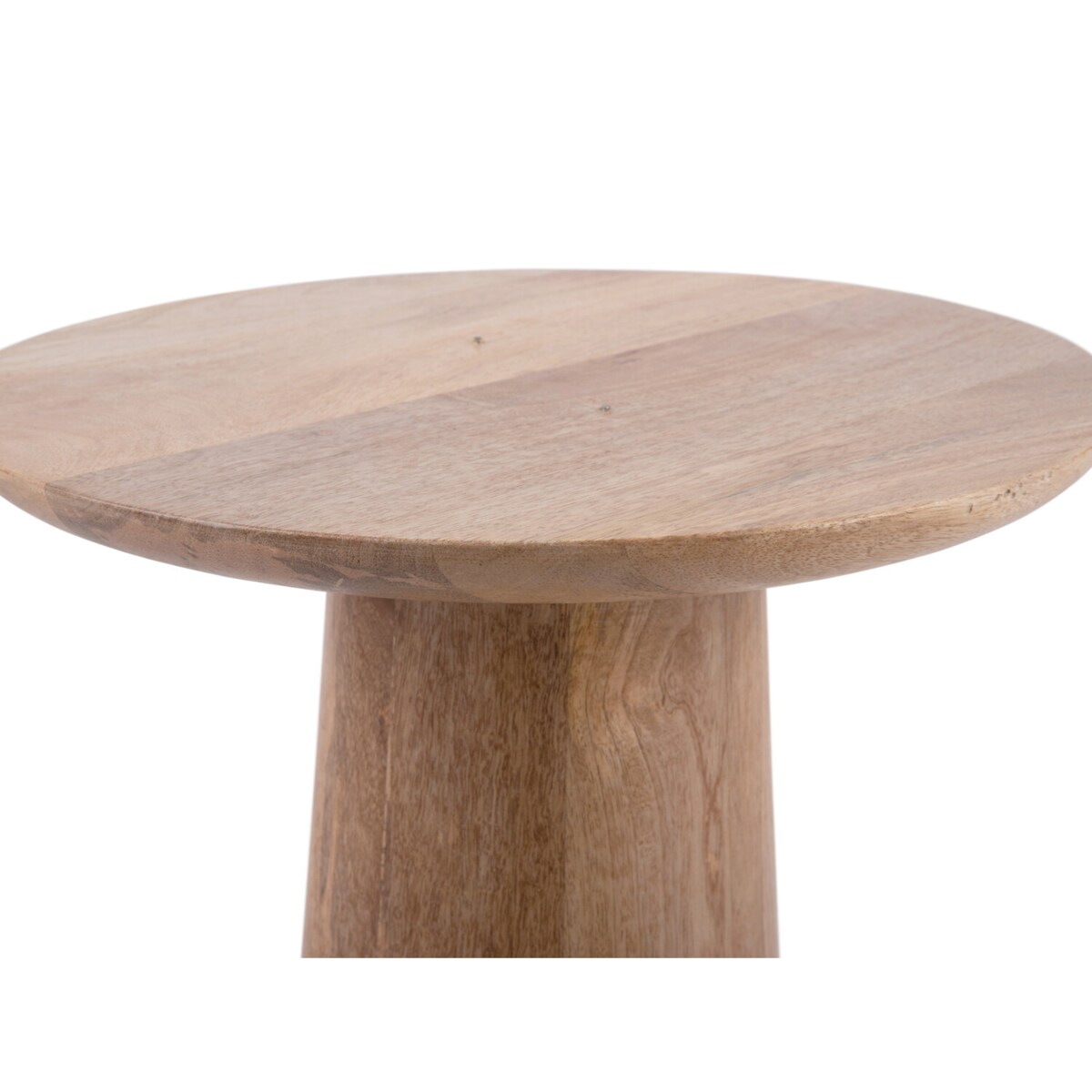 Stolik kawowy drewniany FORCE, Ø 35,5 cm