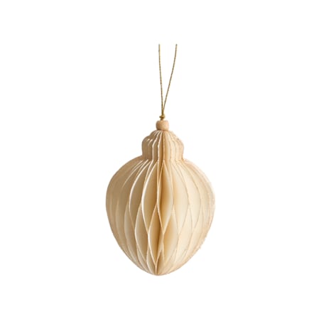 Zestaw 20 ozdób choinkowych ALTAELVA Papier Beżowy