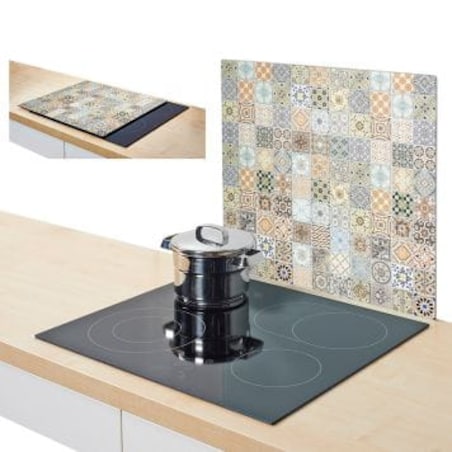 Szklana Płyta Ochronna na Kuchenkę Kuchenna Zeller Glass 56 x 50 cm Antique