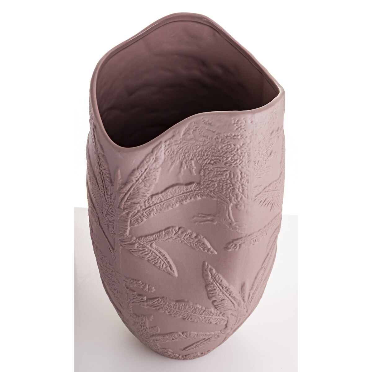 Wazon porcelanowy 36x19x16 cm MELINDA różowa