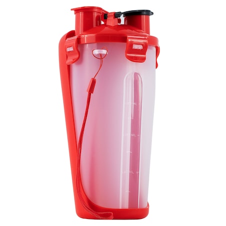 Butelka Bidon Poidło Dla Psa Z Miską Na Karmę Wodę