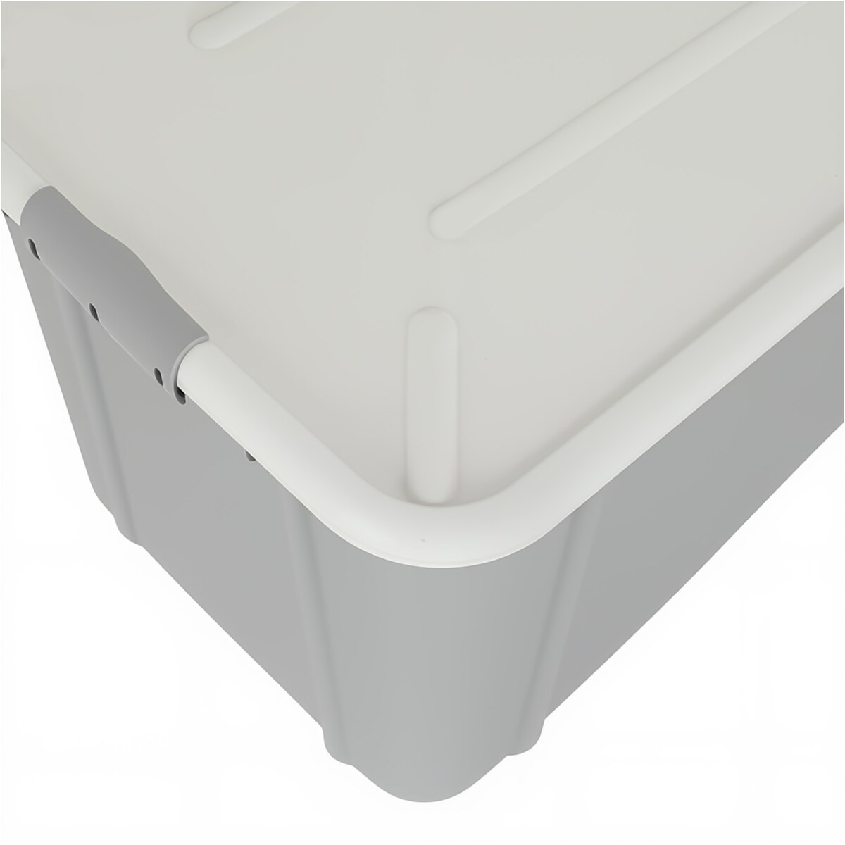 Pojemnik Plastikowy Pudełko 60 L Plastikowe Zamykany Z Pokrywką Pudło Box Do Przechowywania Na Zabawki Dokumenty Ubrania