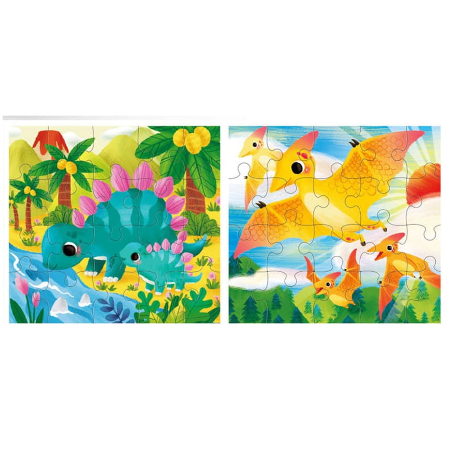 Puzzle edukacyjne - DINOZAURY - 120 el.