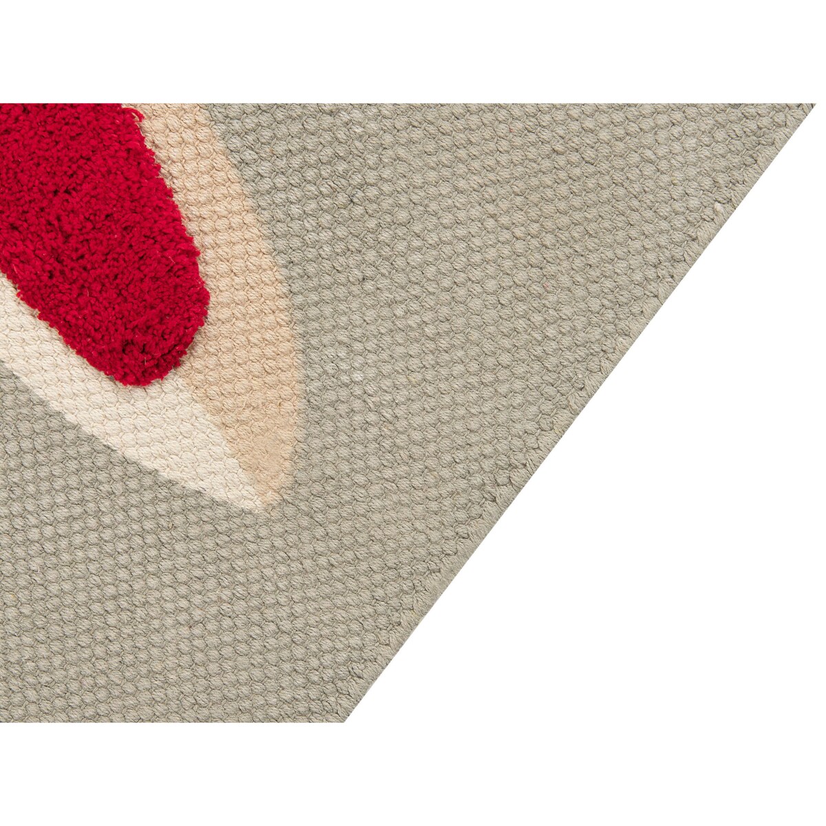 Dywan dziecięcy bawełniany motyw żyrafy 80 x 150 cm wielokolorowy SAKUBO