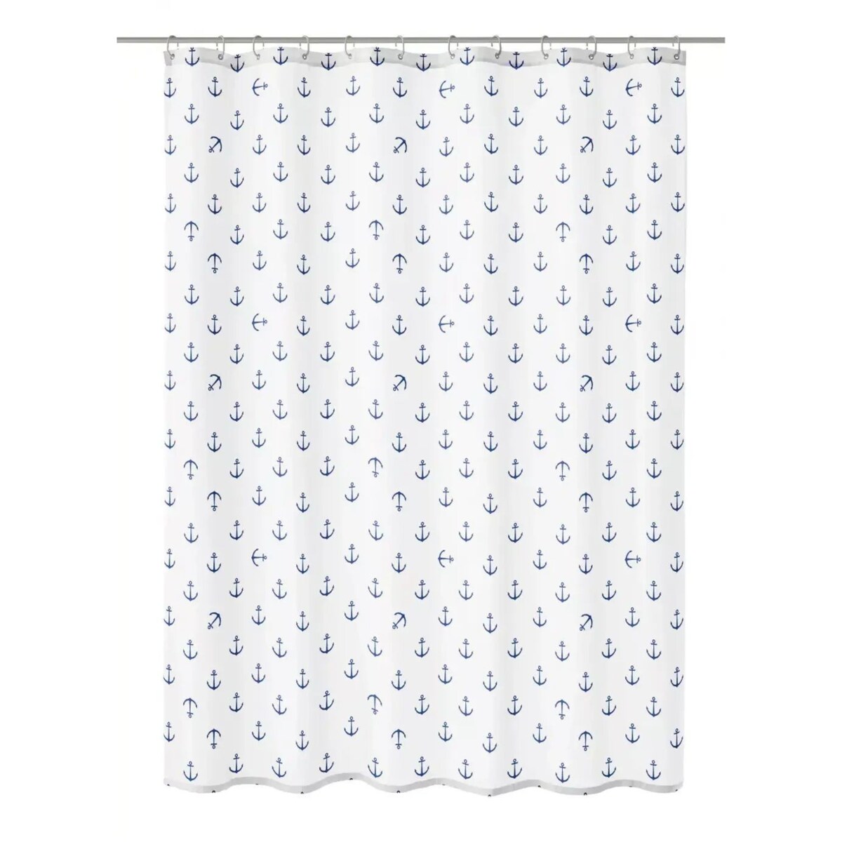 Kleine Wolke Anchor Tekstylna Zasłona prysznicowa niebieski 240x180 cm