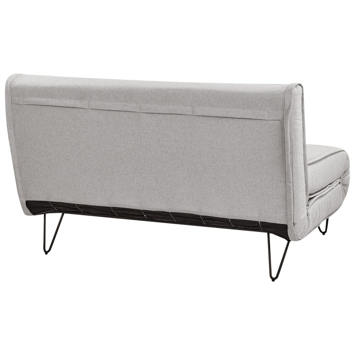 Sofa rozkładana VESTFOLD Jasnoszary dla 2 osób