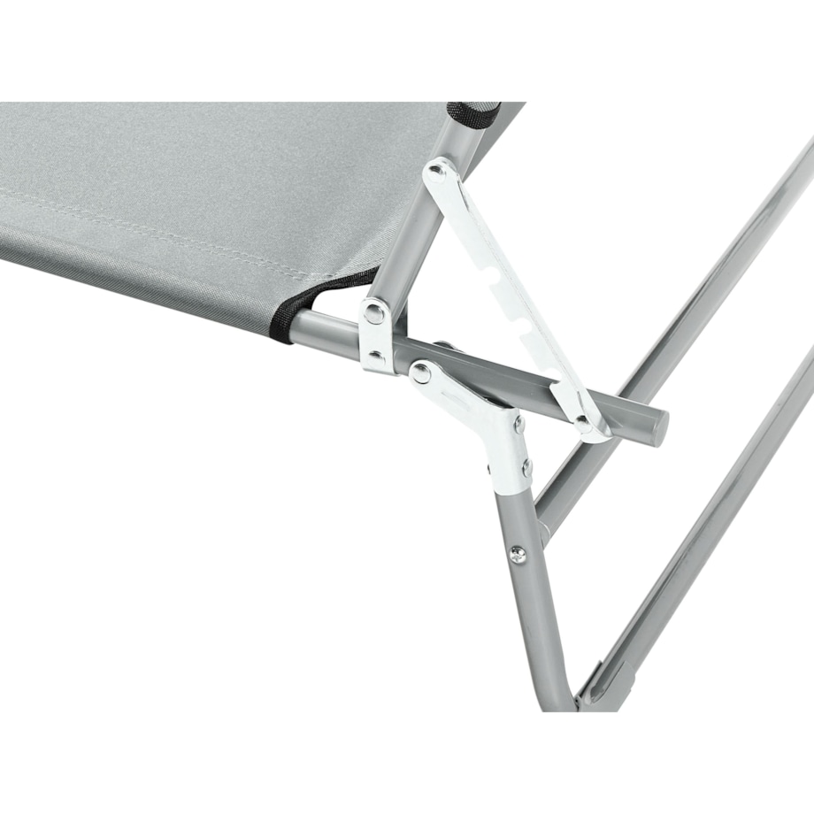 Leżak ogrodowy FOLIGNO Metal Szary