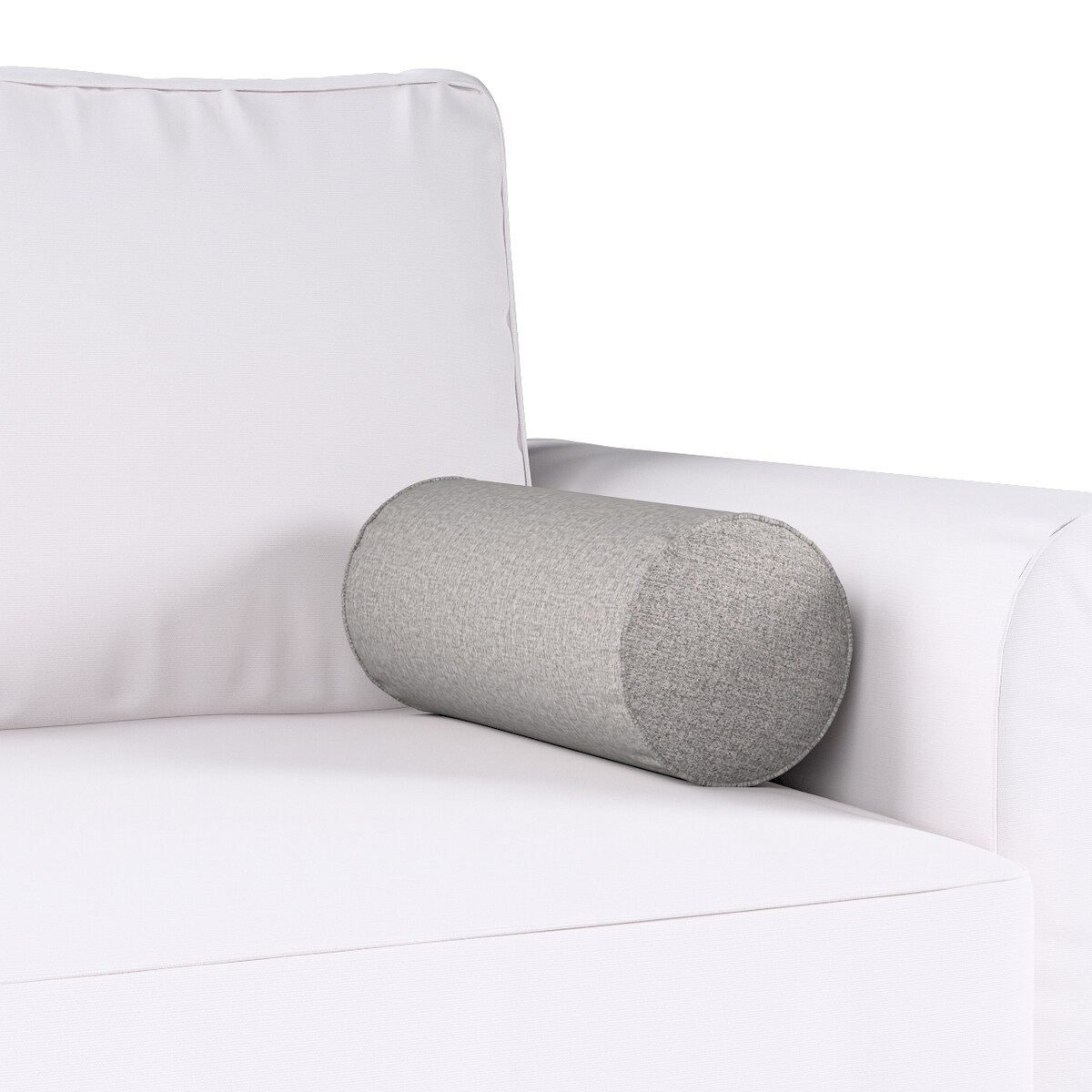 Poduszka wałek prosty, szary, Ø16 x 40 cm, Edinburgh