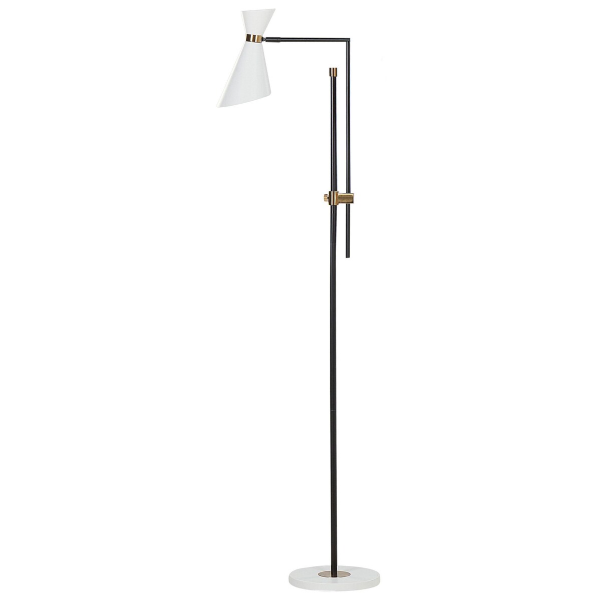 Lampa podłogowa MELAWI Metal Biały