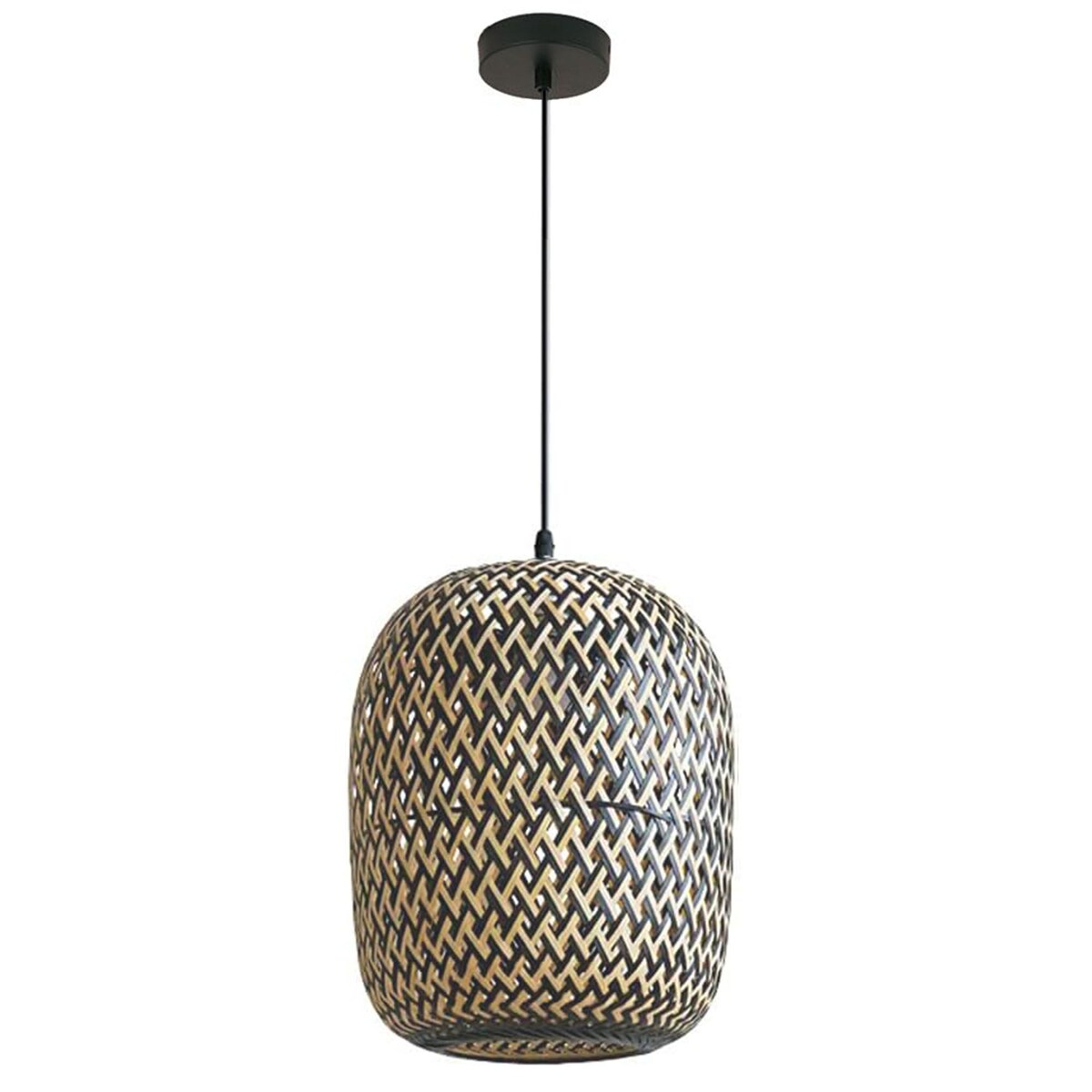 Lampa wisząca pleciona Boho Bamboo APP1542-1CP