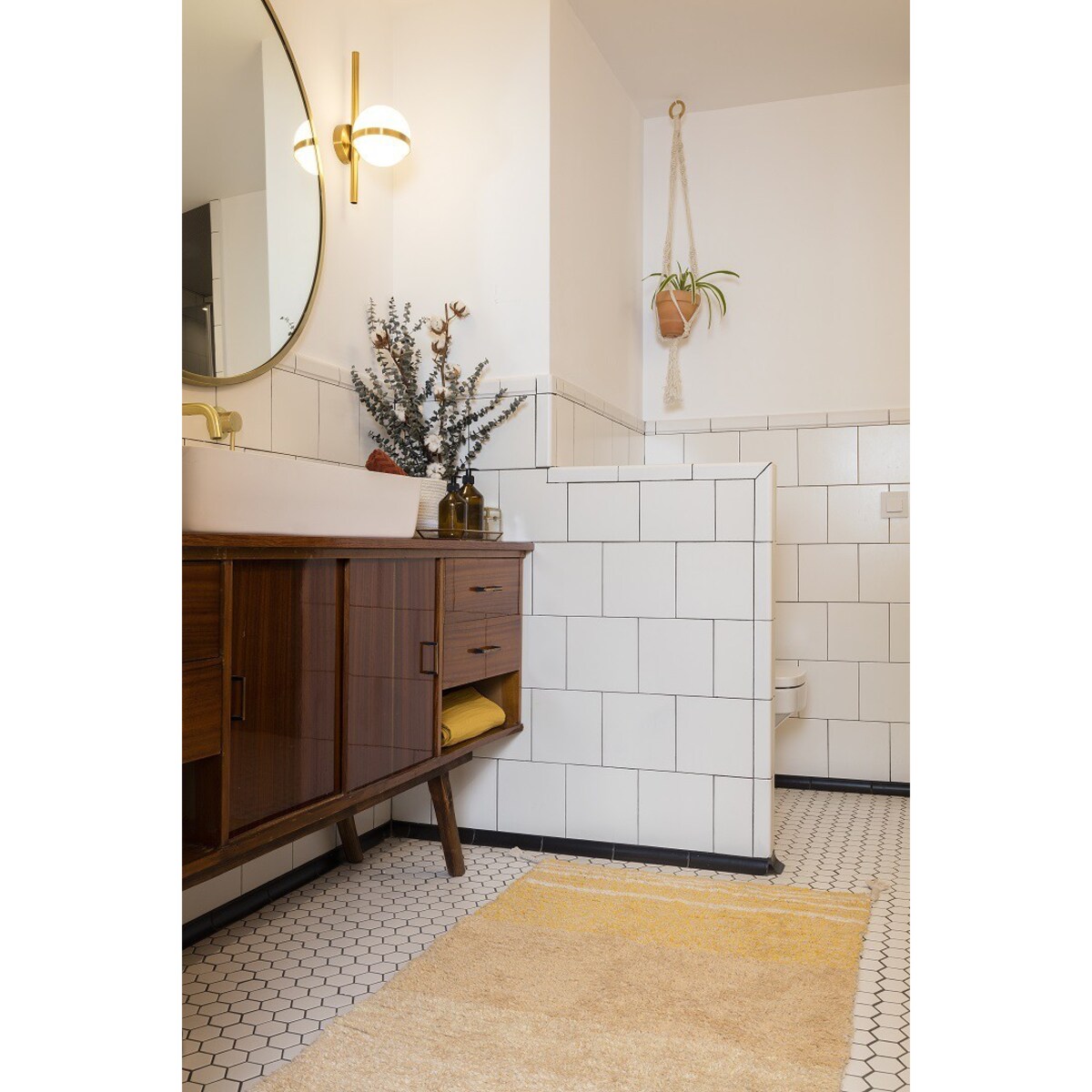 Dywan Bawełniany Twin Amber 80x140 cm Lorena Canals