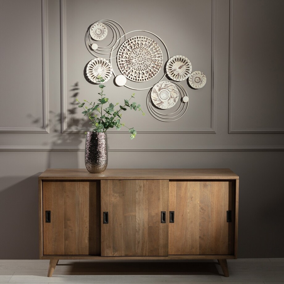 Dekoracja ścienna Eleris 100cm, 100 x 2,5 x 58 cm