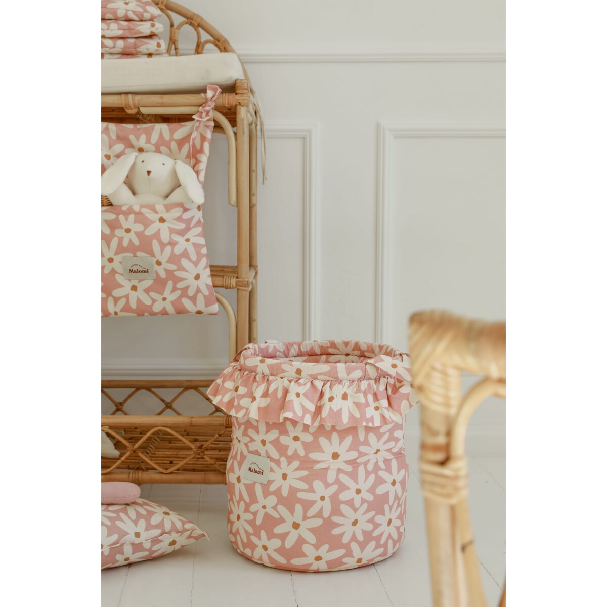 Kosz na zabawki Blush Daisy