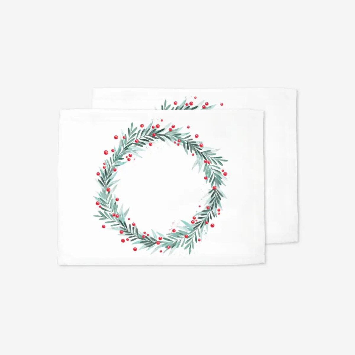 Podkładki świąteczne - Świąteczny wieniec