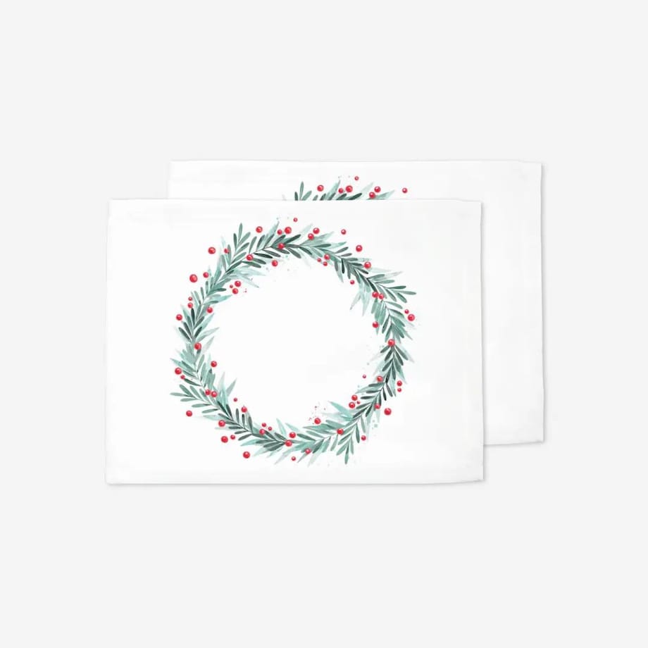 Podkładki świąteczne - Świąteczny wieniec
