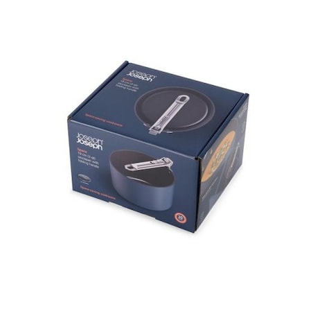 Rondel ze składanym uchwytem (19 cm) + pokrywka Space Joseph Joseph