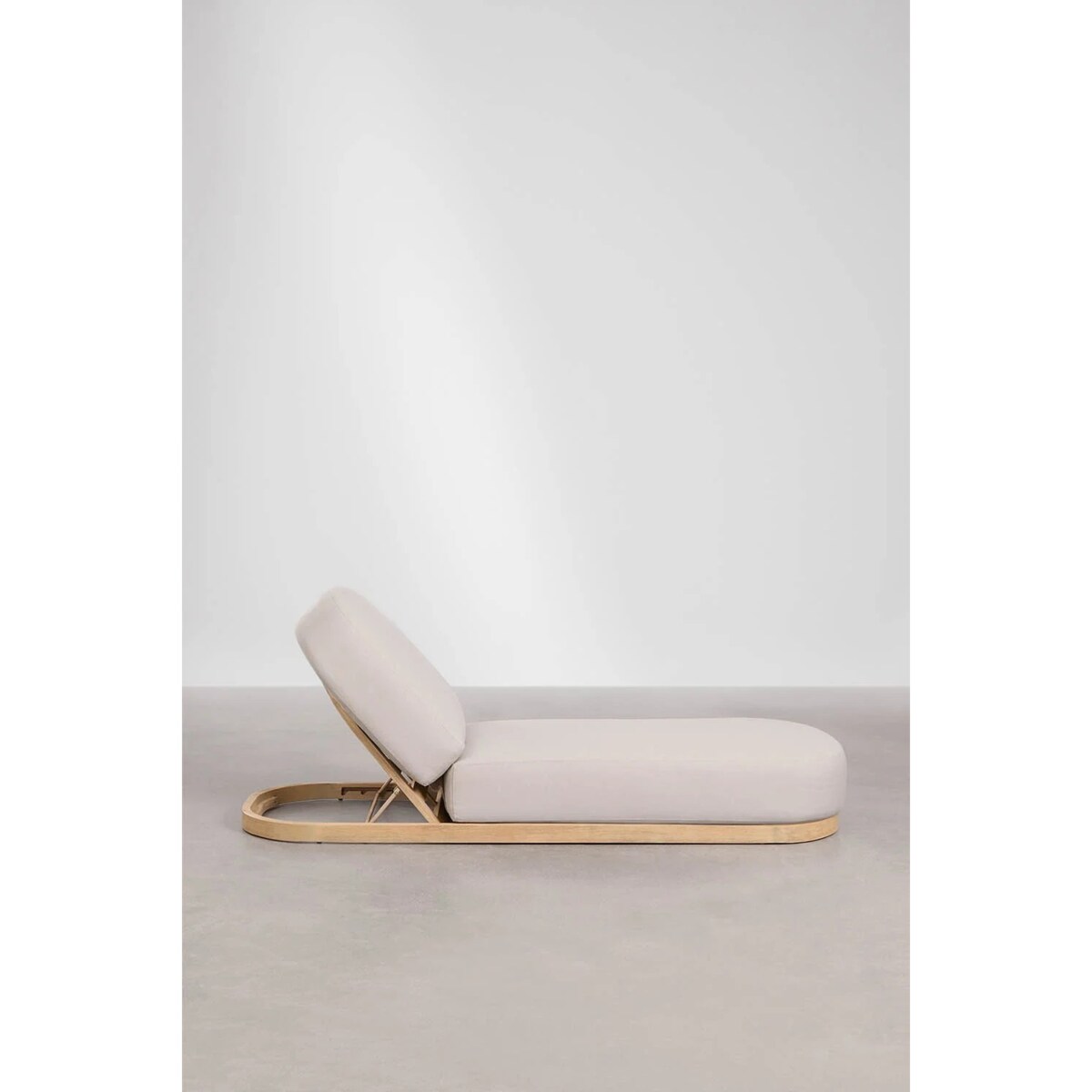 Leżak rozkładany z drewna akacjowego Verona