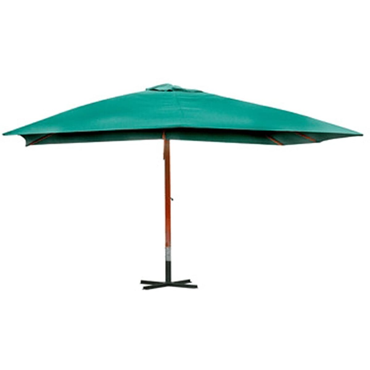 vidaXL Parasol ogrodowy podwieszany, 300x400 cm, zielony