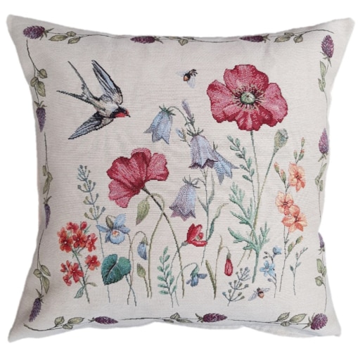 Poszewka Na Poduszkę Jasiek 45X45 Cm Żakardowa Dekoracyjna Ozdobna Meadow