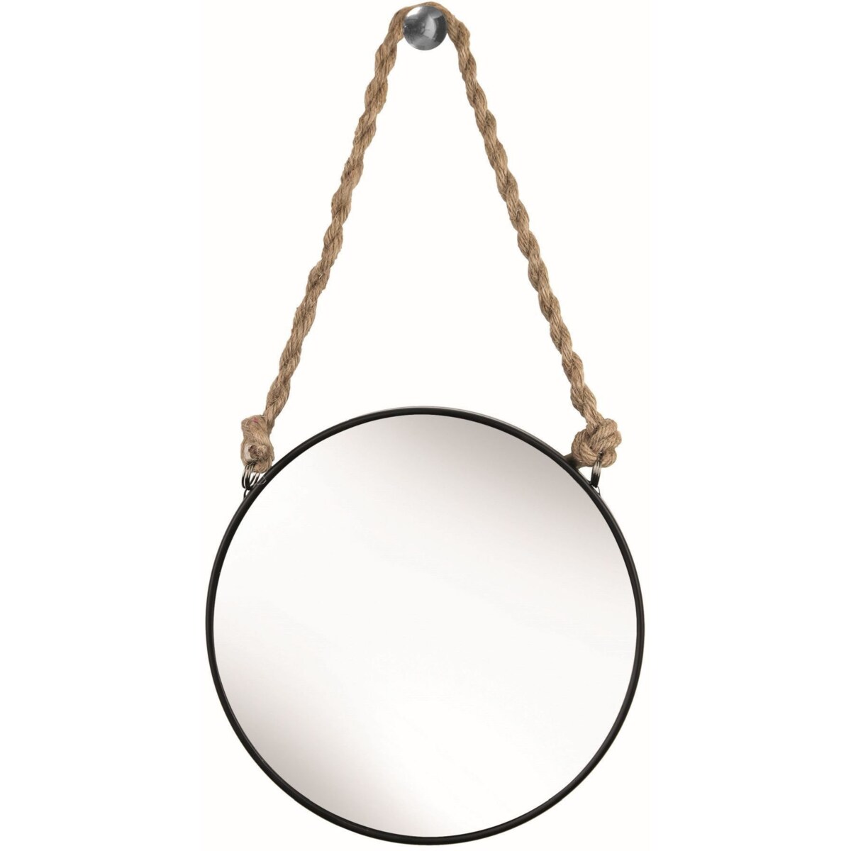 Kleine Wolke Rope Lusterko kosmetyczne czarny