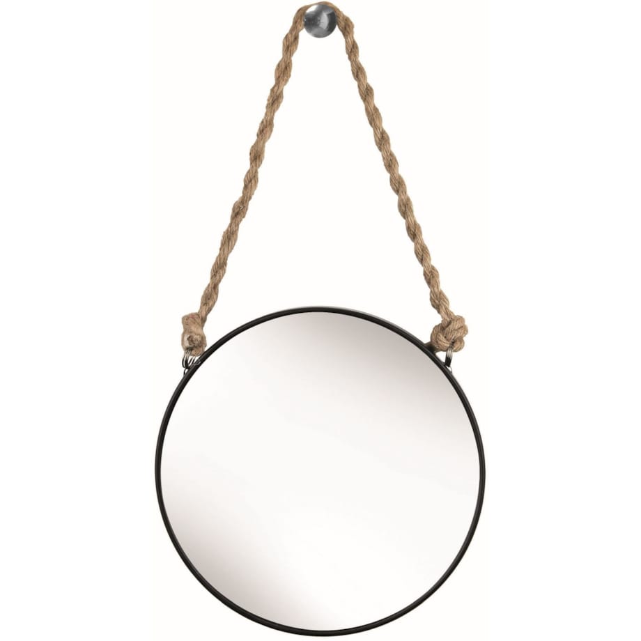 Kleine Wolke Rope Lusterko kosmetyczne czarny