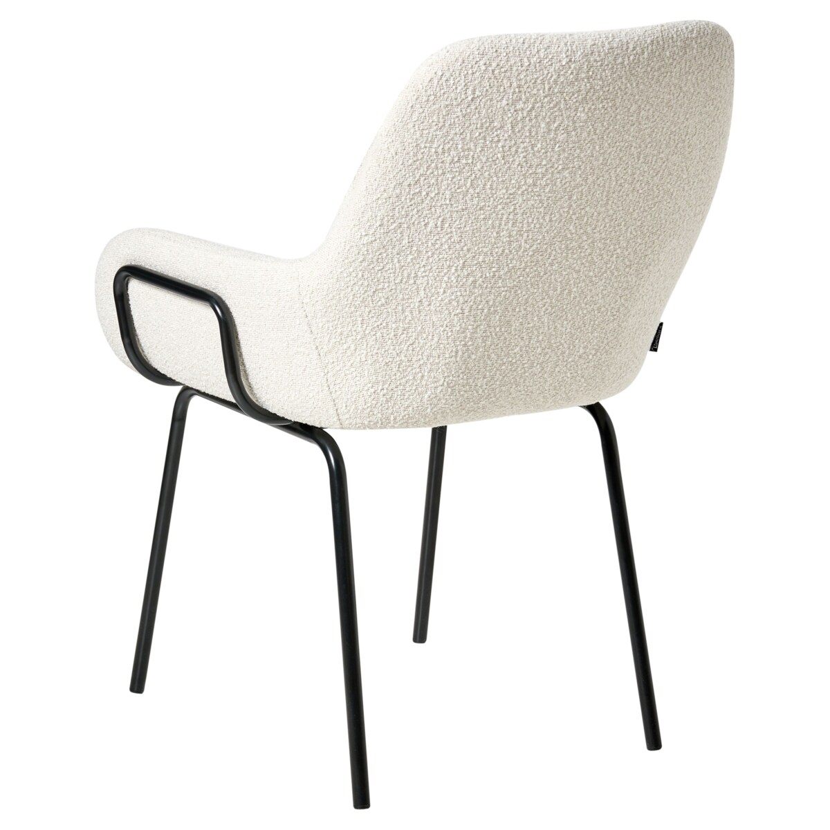 Krzesło do jadalni ALGONA Boucle Złamana biel