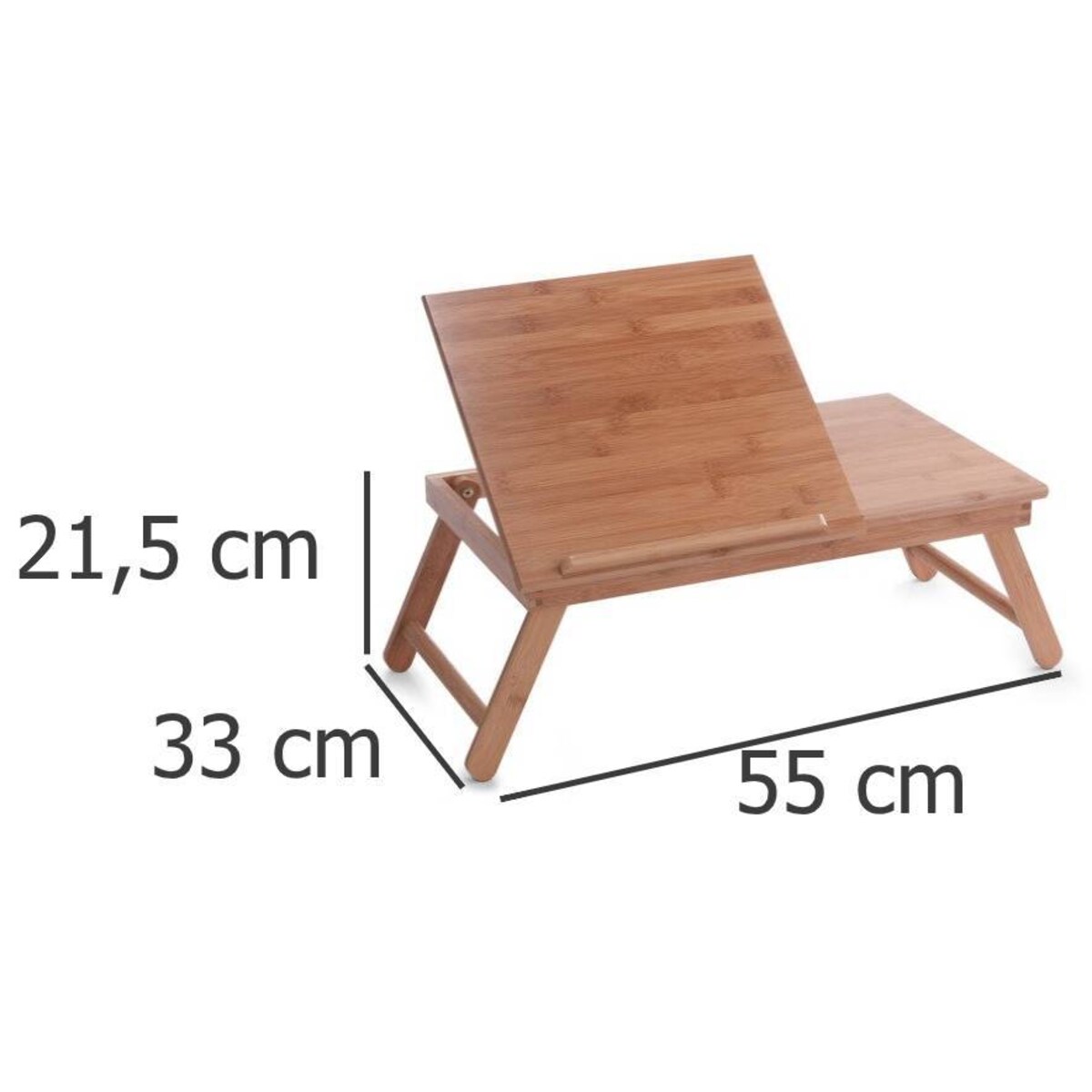 Stolik śniadaniowy, podstawka pod książkę, 55x33 cm, ZELLER