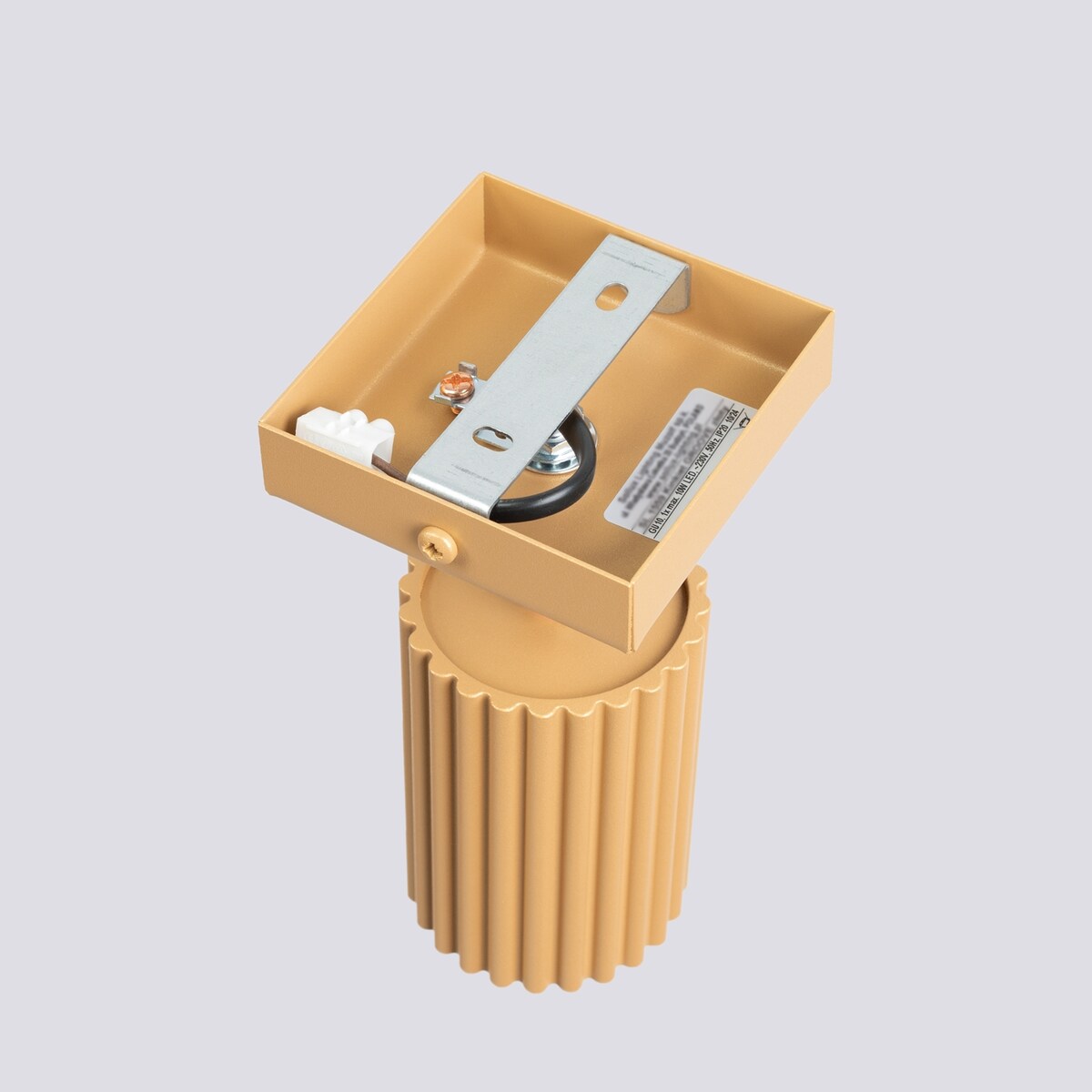 Kinkiet KARBON złoty