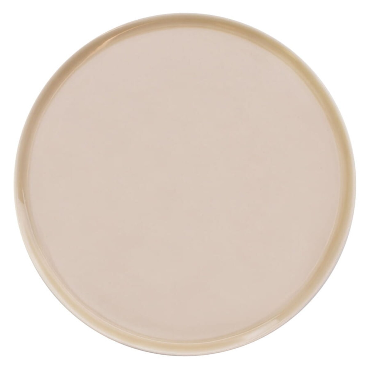 Verlo ETER Talerz płaski okrągły 20 cm, beżowy