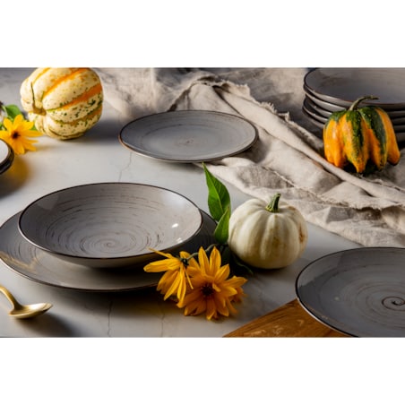 Konsimo ALUMINA Serwis obiadowy 6os. (18el.)