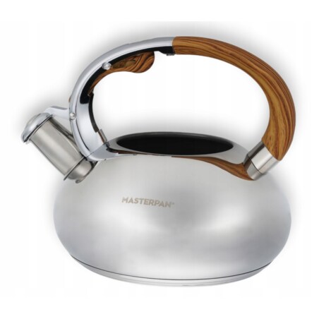 Czajnik Z Gwizdkiem Mały Solidny Stal Nierdzewna 2L Na Indukcję Gaz