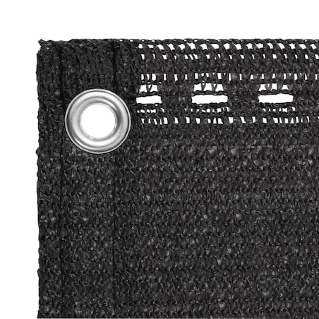 vidaXL Parawan balkonowy HDPE 75x400 cm Antracyt