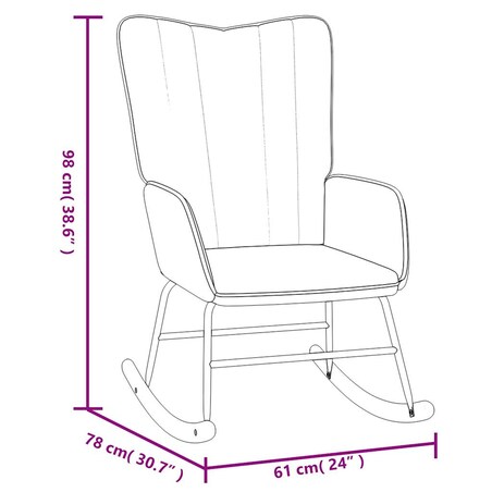 vidaXL Fotel bujany z podnóżkiem, czarny, obity aksamitem