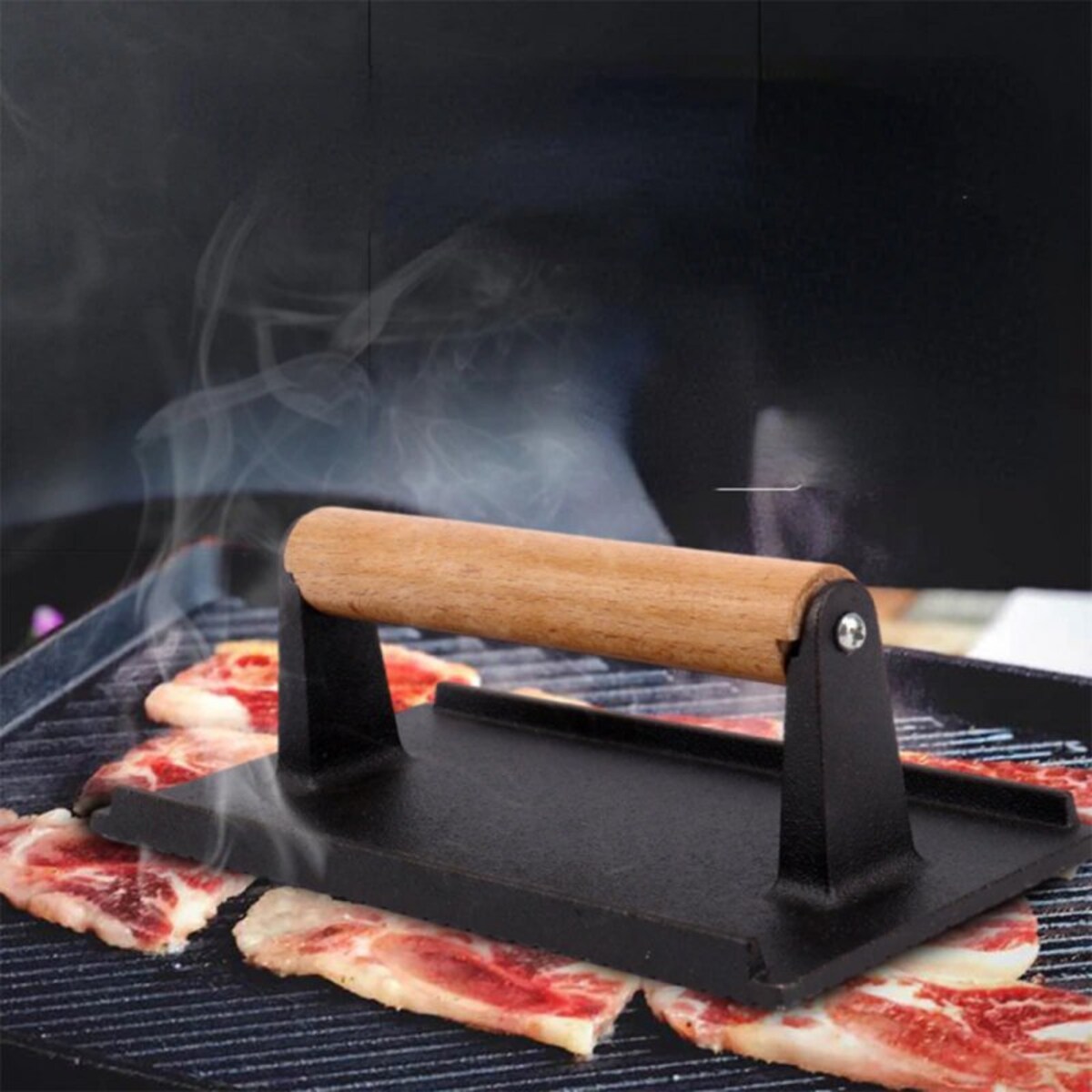 Żeliwna Praska Do Burgerów Steków Kinghoff