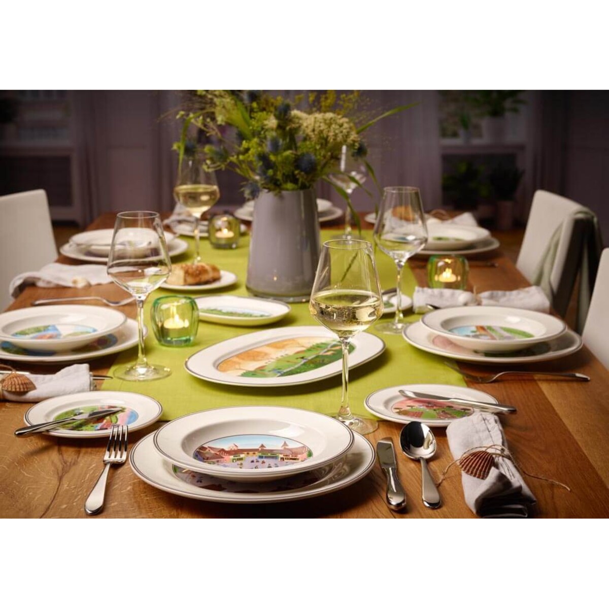 Talerz obiadowy Wioska Design Naif, 27 cm, Villeroy & Boch